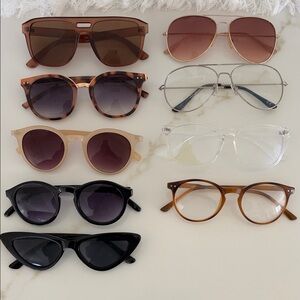 Assorted Women’s Fashion Glasses — Multi-Color Frames - priced per pair